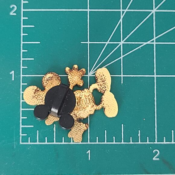 Rare 2002 Disney Around The World Pie Eyed Mickey Mouse Trading Pin Enamel Y2K - Picture 5 of 7
